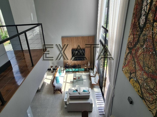 Imagem 26 de 30 de Condomínio Alphaville Granja Vianna, Moderna E Linda Com 4 Suítes 1 Master E Outra No Térreo, Gourmet, Piscina C/hidro 8 Pessoas! Impecável. - Ca00573 - 69232198
