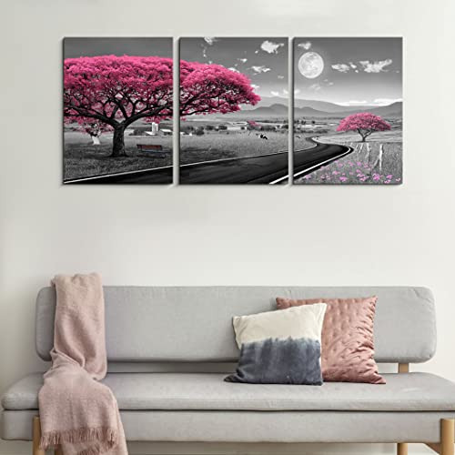 Cuadro De Pared De Paisaje De Campo Rústico, Árboles ...