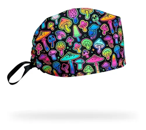 comprar Gorro Clínico Para Varón Antifluido Hongos Neón 
