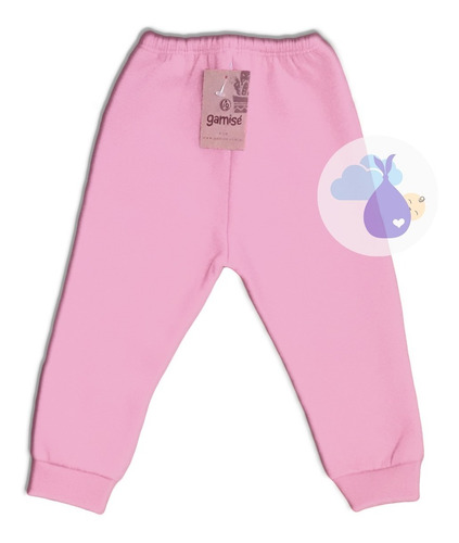 Pantalon Rosa Algodón Friza Bebé Gamisé Tienda De Ropitas