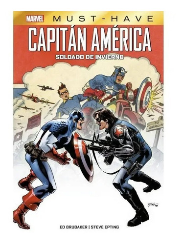 Capitán América: Soldado De Invierno (tapa Dura) Marvel Must-have.