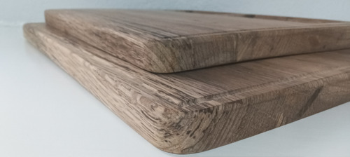 Tabla Para Picar Encino Rectangular 40x25 Cm 1.8 Mm
