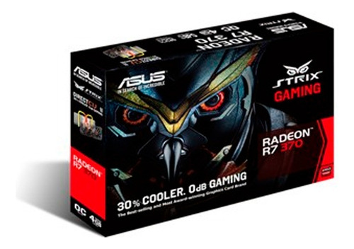 Tarjeta De Video Asus Strix R7 370 2gb Gddr5 Pci Express 3.0