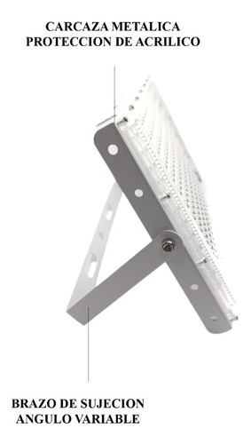 Imagen 5 de 10 de Reflector Led Exterior 300w Bajo Consumo Alta Potencia Frio