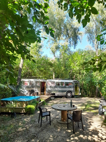 Imagen 3 de 15 de Alquilo Cabaña Tigre Glamping Bus Llegas En Auto Feriado