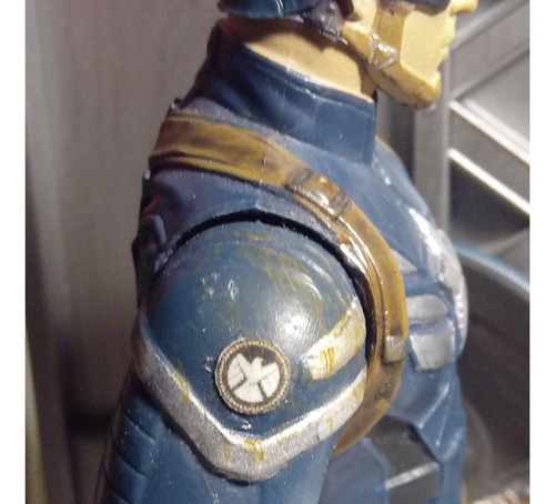 Marvel Select Capitán América Unmasked/battle Damage (Usado)