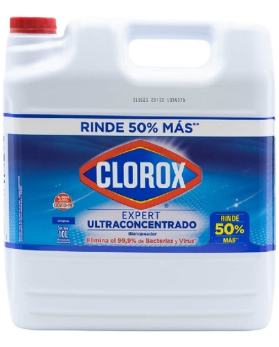 Blanqueador Desinfectante Clorox® Líquido, Concentrado, 10l