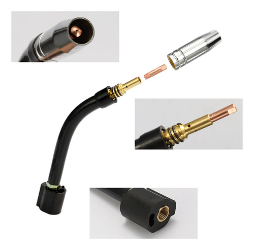 Antorcha De Soldadura De Montaje Electrode Link Antorcha De