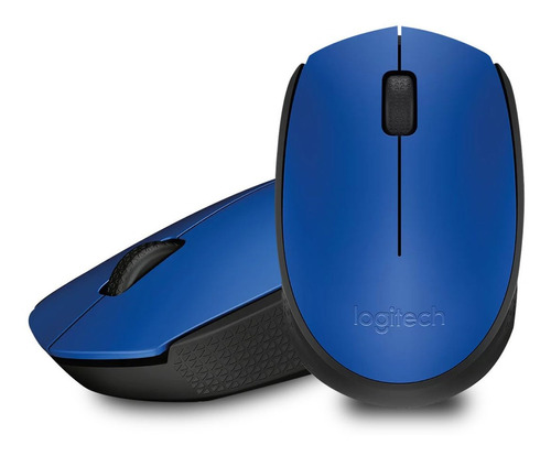 Mouse Optico Inalambrico Logitech M170 Azul Tcs