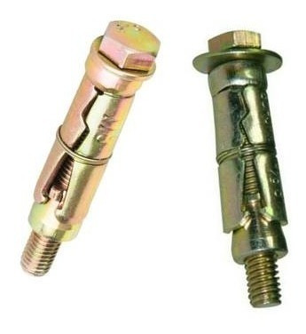 Ramplug Expansible Metal 3/8 Con Tornillo( Precio X 2 Unid) 