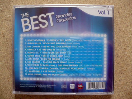 Colecciòn Cd: The Best: Grandes Orquestas