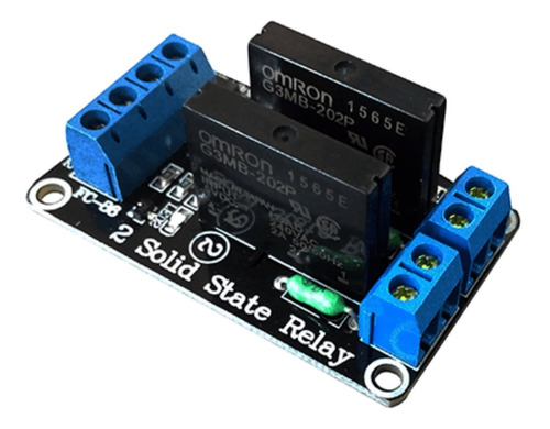 Módulo Rele Arduino 2 Canales/estado Solido 5v Relay 