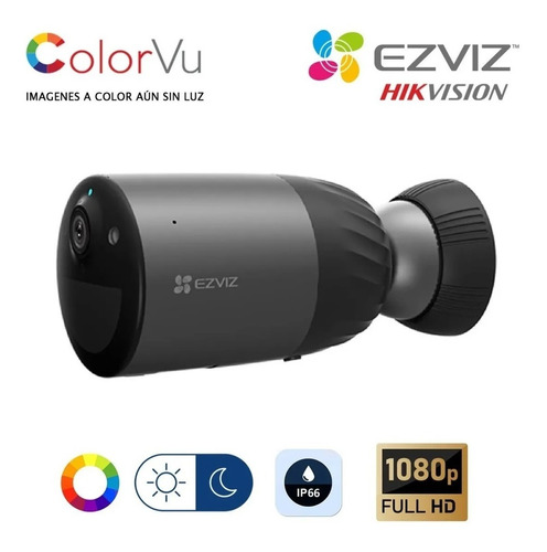 Camara Ip Ezviz Autonoma C/bateria Autonoma Sin Cables !