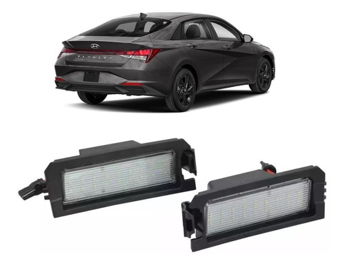 Luz Led Patente Hyundai Elantra 2018- Accesorio