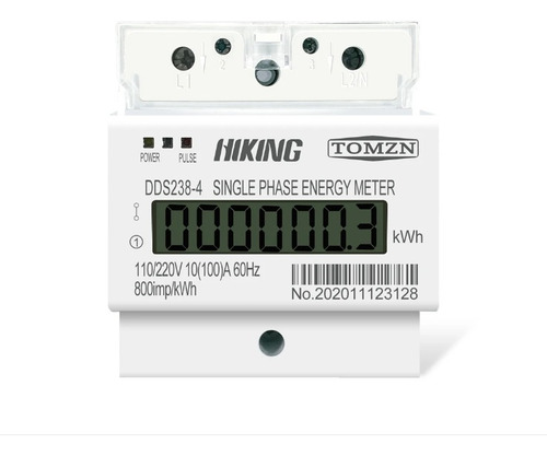 Medidor De Energía Kwh, Paneles Solares 110/220vac 100a