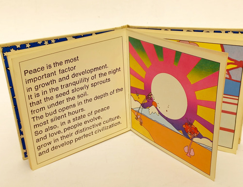 Peter Max, S. Sivananda: Love, God, Thought, Peace -4 Libros (Usado)