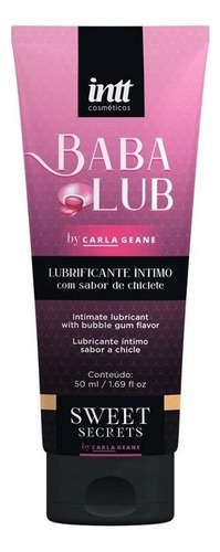 Intt Babalub by Carla Geane lubrificante intimo sabor Chiclete