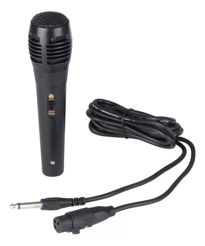 Microfono Universal Con Cable 3m Parlante Activo Karaoke