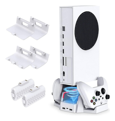 Base Cooler Para Xbox Séries S Resfriamento Usb Compacto