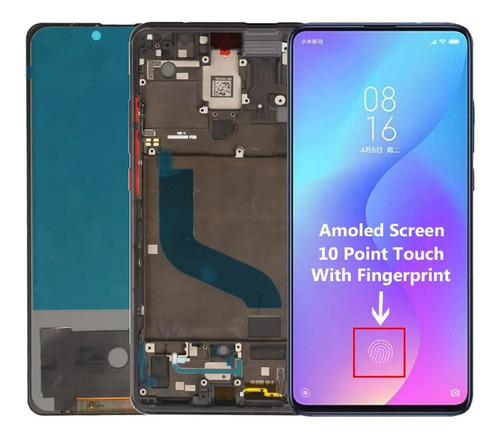 Touch Screen Tela Lcd Touch Lcd Display  Xiaomi Mi9t C/ Impr