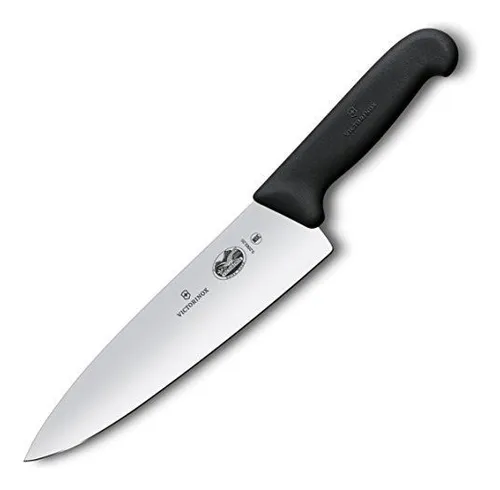 Victorinox Swiss Army 5.2063.20-x4 Fibrox - Cuchillo De Chef Recto De 8 Pulgadas