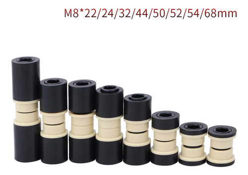 4 Buje De Bicicleta De Montaña Amortiguador De 24 Mm X 8 Mm