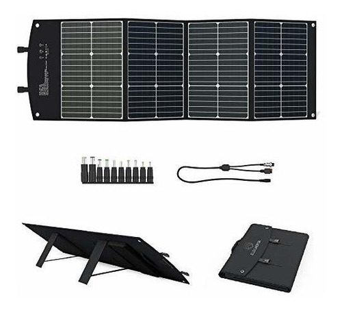Paneles Solares - Elecaenta 120w Portable Solar Panel 18v Et