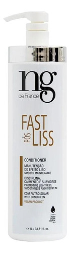 Ng De France Condicionador Pós Fast Liss 1litro -vegan
