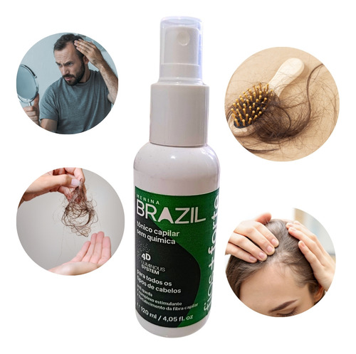 Tônico Poderoso Capilar Antiqueda E Crescimento 120 Ml