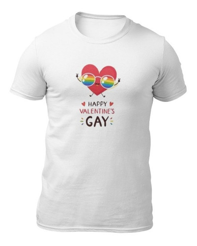 Playera Happy  Valetine´s Gay 14 De Febrero San Valentín 