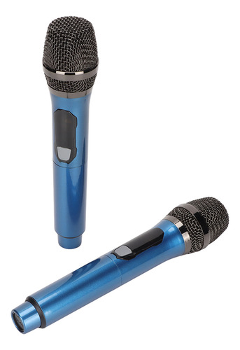 Micrófono Inalámbrico 1 Para 2 Karaoke Portátil Con Pantalla