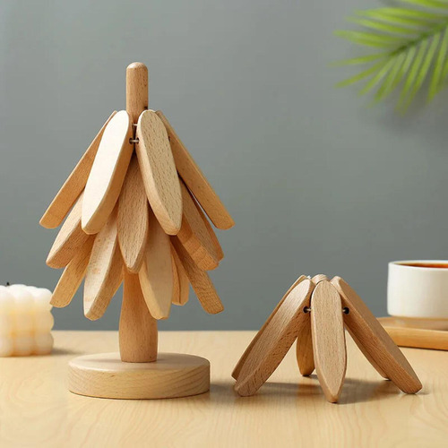 / Juego De Posavasos De Madera, Juego De Manteles
