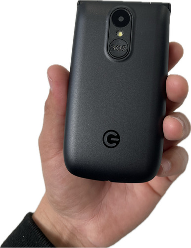 Teléfono Adulto Mayor Logic F11l 4g Tipo Almeja Negro