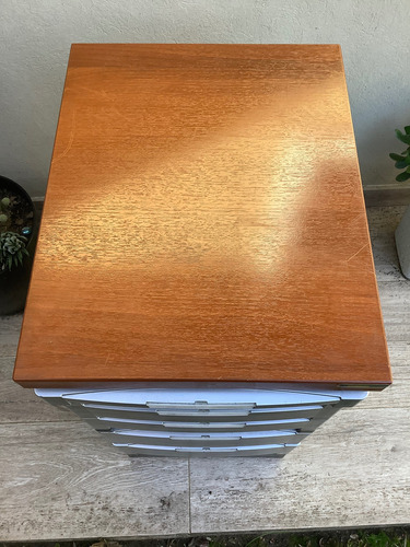 Cajonera 6 Cajones Marca Archivos Activos - Ver Descripción Plateado (Usado)