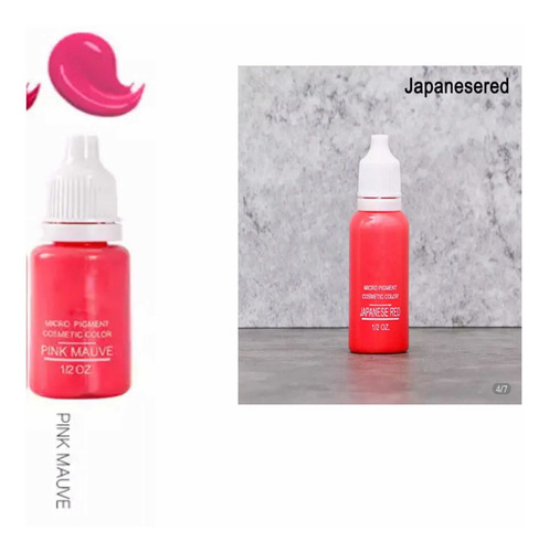 Imagen 5 de 10 de Tinta Para Microblanding,colores Para Cejas,labios,bio Touch