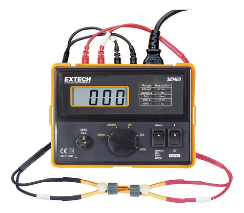 Extech Precision Medidor Milliohm Nist