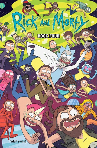 Libro Rick And Morty Book Four Deluxe Edition [adult Swim]