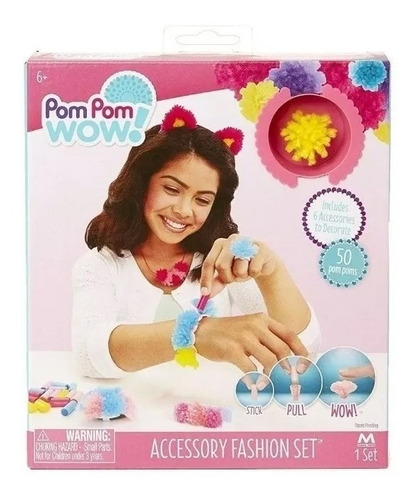 Pom Pom Wow Fashion Set  De Arte Y Decoracion C/accesorios  