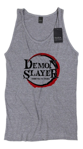 Musculosa Hombre Demon Slayer Diseño Art Logo - Ands1