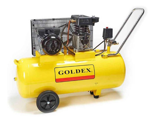 Compresor De Aire Goldex 100 Litros 3 Hp 370 Litros/min