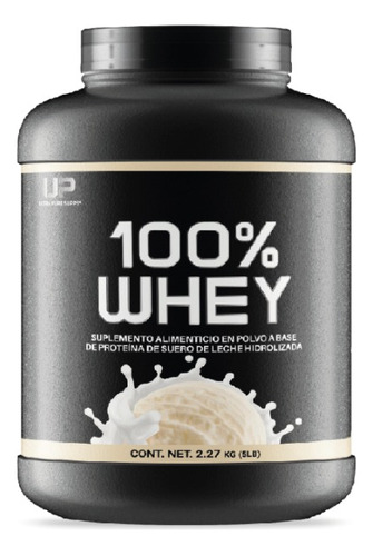 Ultra Pure Supps 100% Whey Proteina Suero De Leche 5lb Sabor Vainilla