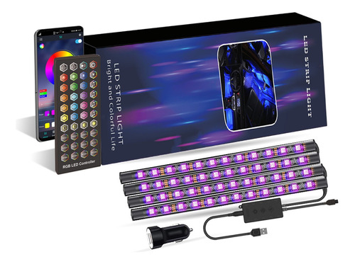 Kit De Control Remoto Multicolor Para Luces Interiores Led C