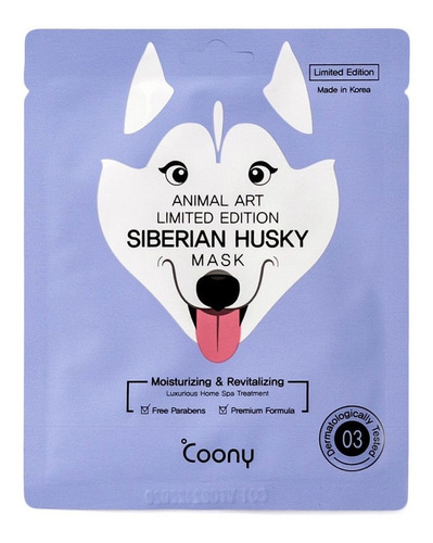 Imagen 1 de 3 de Coony Animal Art Siberian Mask - Hidratante