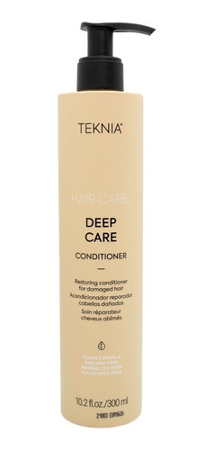 Lakme Deep Care Acondicionador Vegano Pelo Dañado 300ml