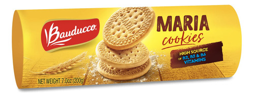 Bauducco Mara Cookies - Galletas Crujientes - Perfectas Para