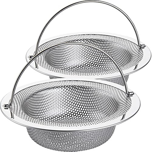 Colador De Fregadero De Cocina Mejora Acero Inoxidable 304, 