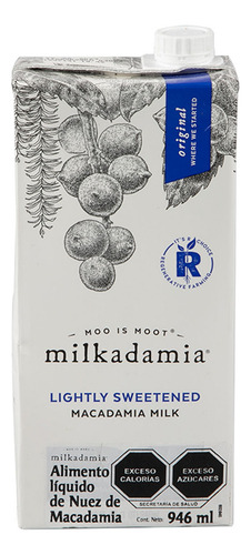Leche Milkadamia Macadamia Original 946ml
