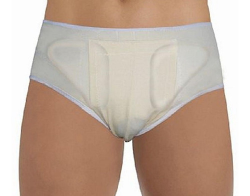Imagem 1 de 4 de Cueca Para Hérnia Inguinal Dupla Dilepé