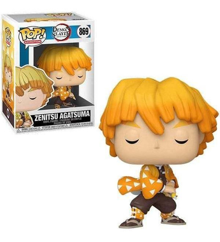 Zenitsu Agatsuma Demon Slayer 869 Funko Pop