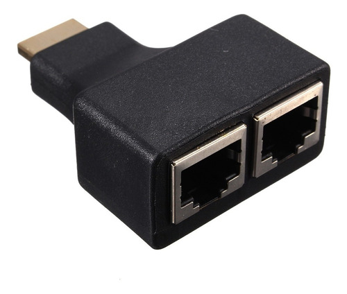 Extensor Hdmi A Utp Rj45 Cat5e Cat6 Extender Hasta 30 Metros